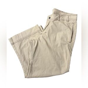 Prana Women’s Casual Tan Straight Leg Pants (Size XL)